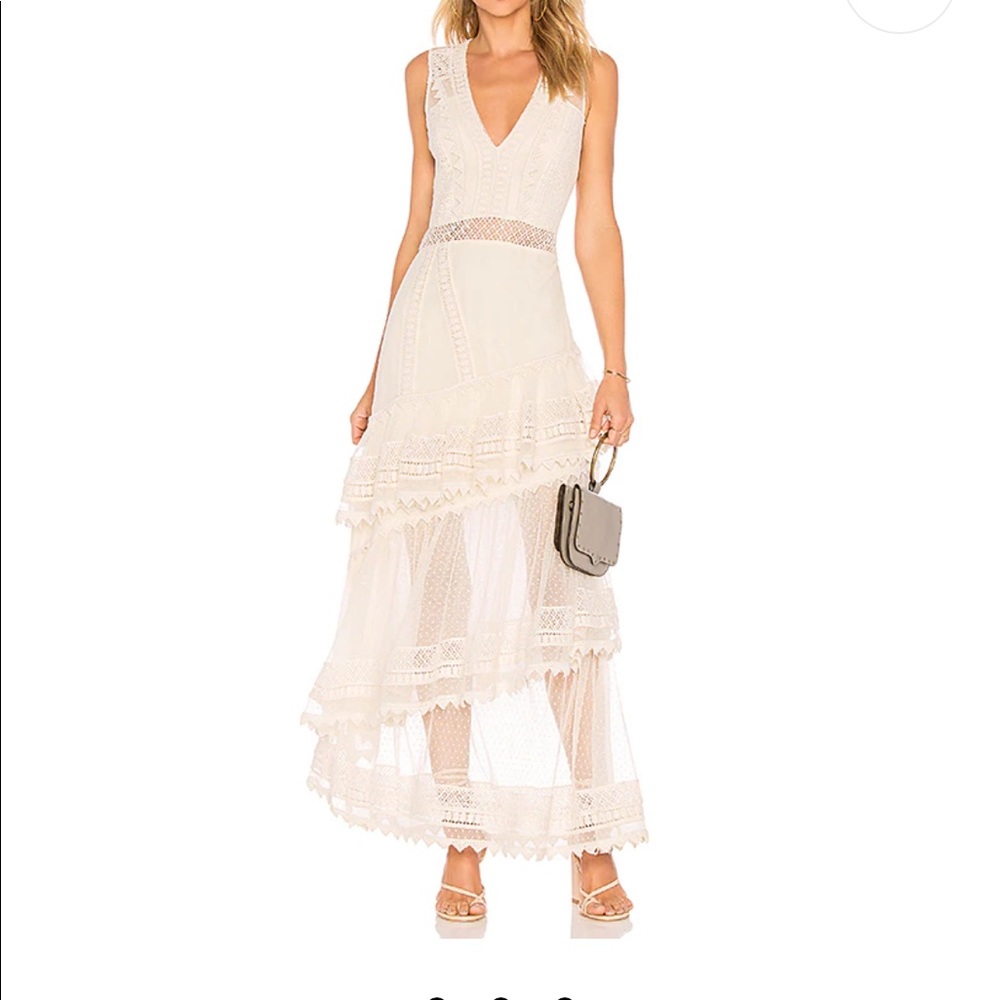 House of Harlow 1960 dress.  Color - natural, size XXS